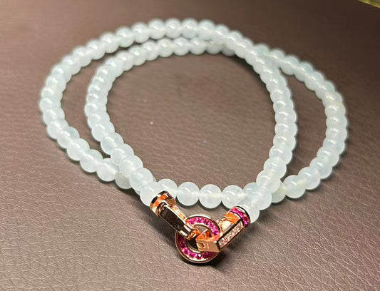 Light Green Beads Necklace