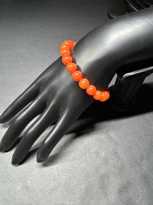 Red Beaded Bracelet