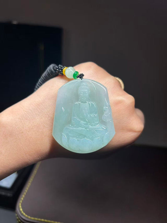 Budha Jadeite pendant