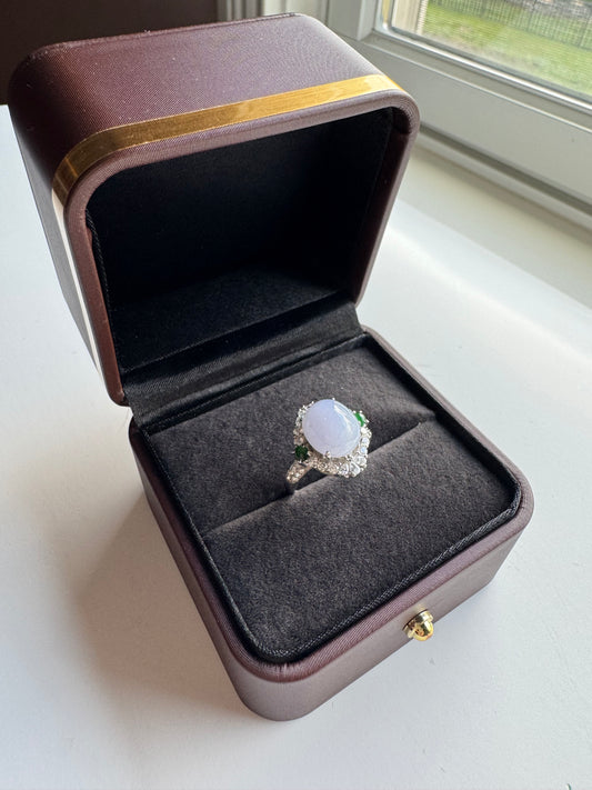 Lavender Jadeite Rings
