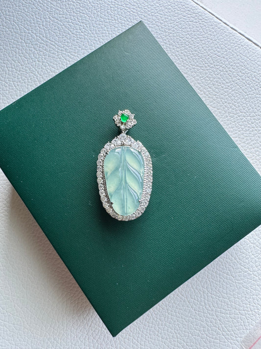 Leaf Silver Necklace