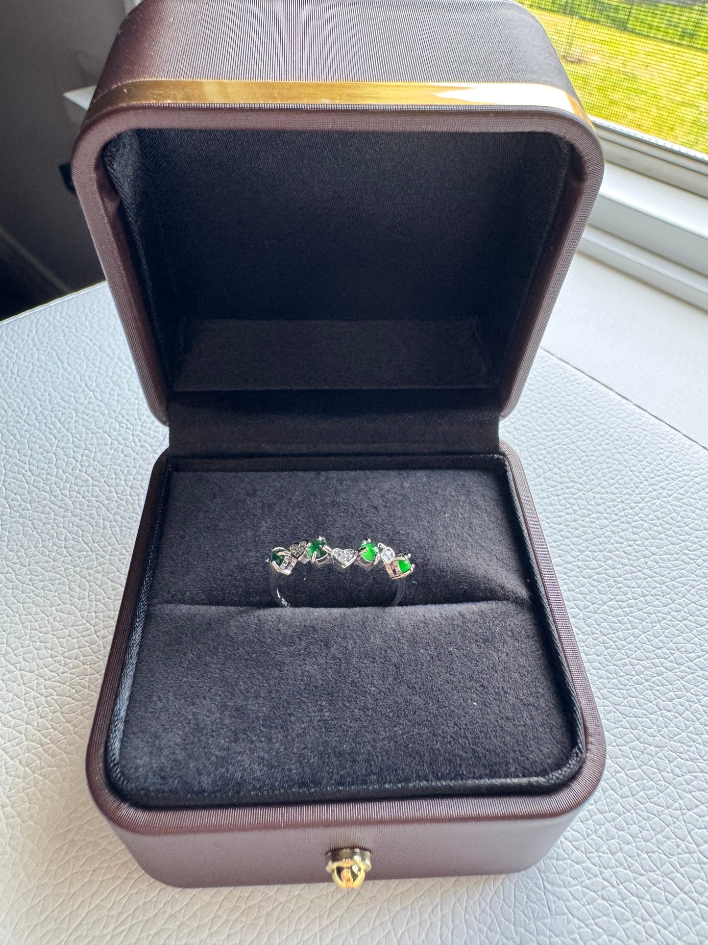 Adjustable Heart Rings