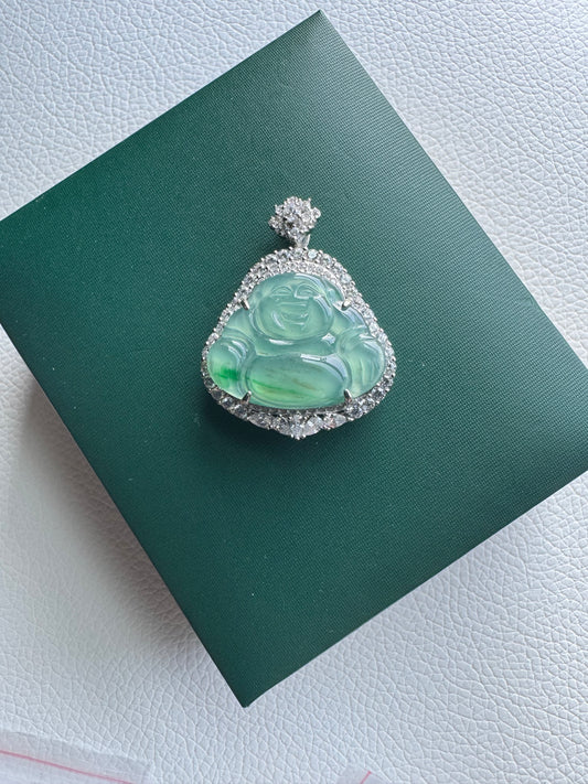 Budha Silver Necklace